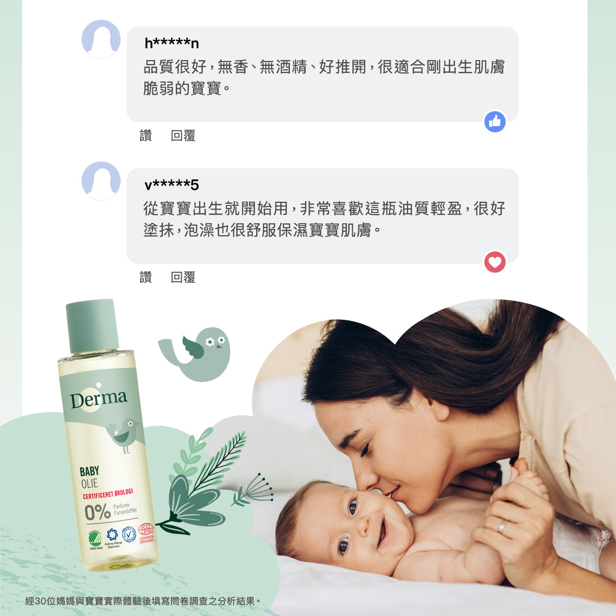 Derma Baby Oil寶寶有機按摩浴油 (150 ml)