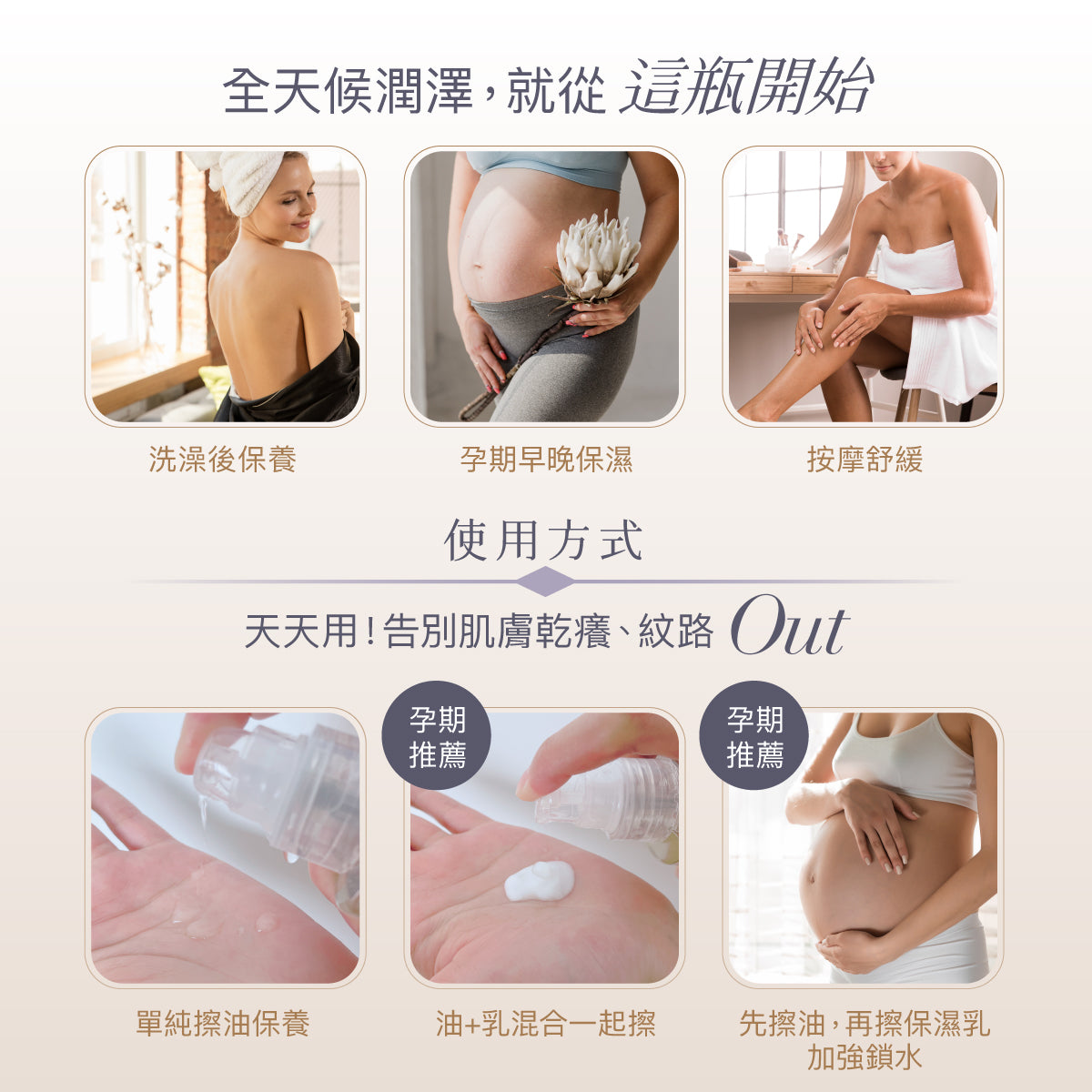Derma Eco Body Oil (150 ml) 有機植萃護膚撫紋油