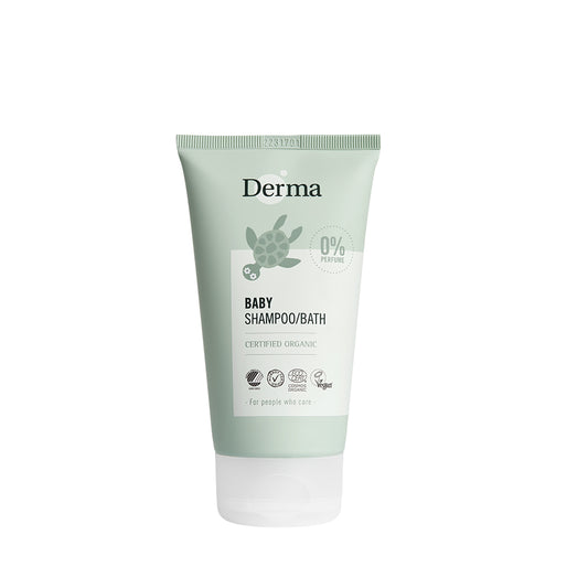 Derma Baby shampoo/bath 寶寶有機水嫩洗髮沐浴露 旅行號  (150ml)